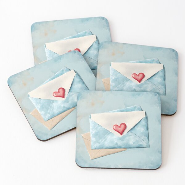 Item preview, envelope with heart designed and sold by aimarketspot.