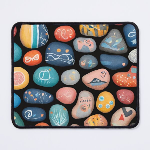 Item preview, Painted rocks designed and sold by Tarfah-1996.