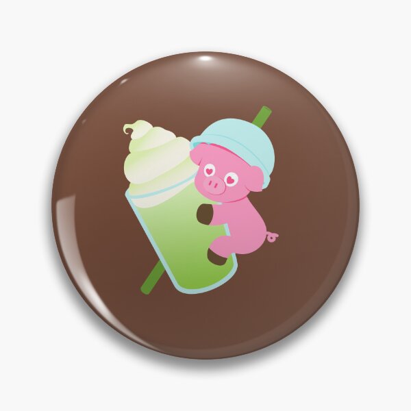 Item preview, Matcha Frappuccino Pig designed and sold by Barbara Nguyen.
