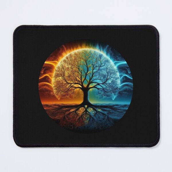 Item preview, Tree of Life  - Red and Blue designed and sold by HanaiPrint.