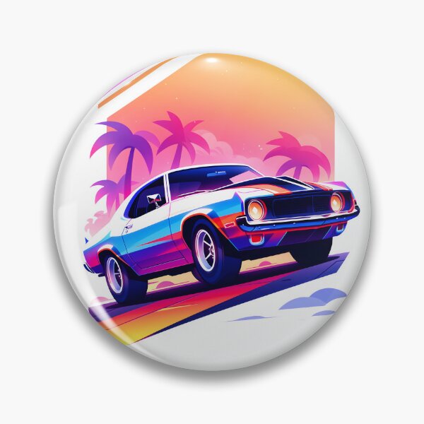 Item preview, Persiguiendo puestas de sol - Paseo retro en la playa designed and sold by CookedPixels.