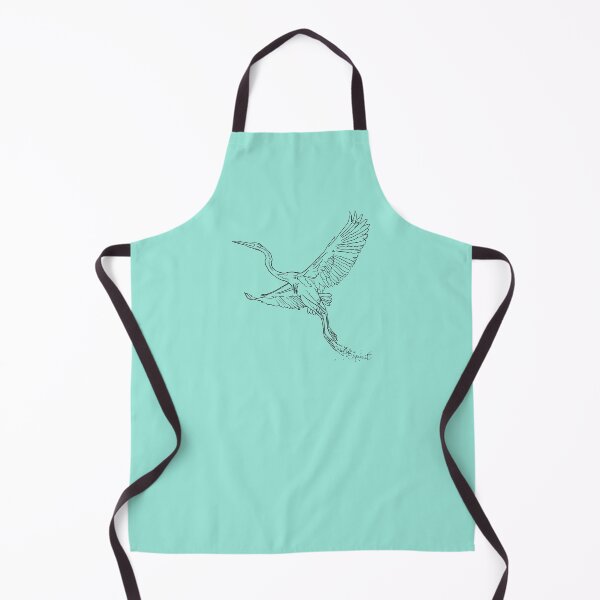Item preview, wild spirit heron (black) designed and sold by ChurchintheWild.