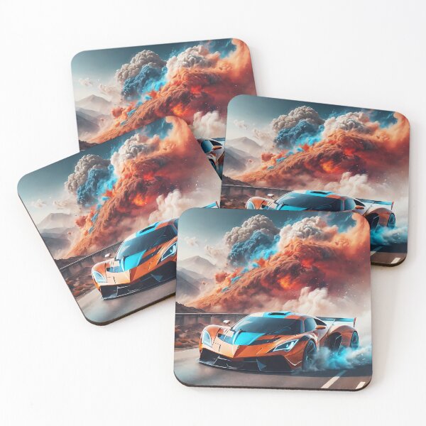 Item preview, Between Clouds and Engines: Digital Art that Merges the Elegance of Cars with Dreamlike Atmospheres. designed and sold by Artedig.