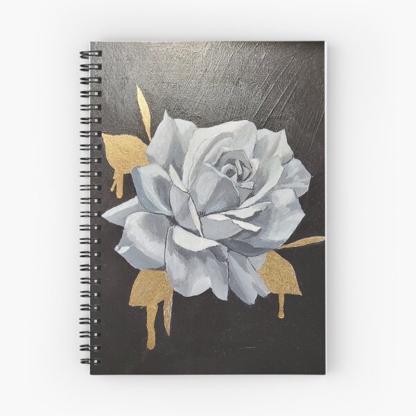 Item preview, Black, grey and gold rose designed and sold by ConsciousDreamr.