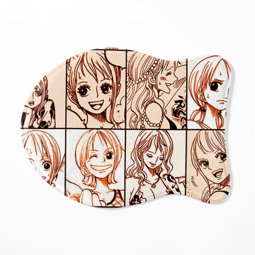 Nami - One Piece Manga Panel collage