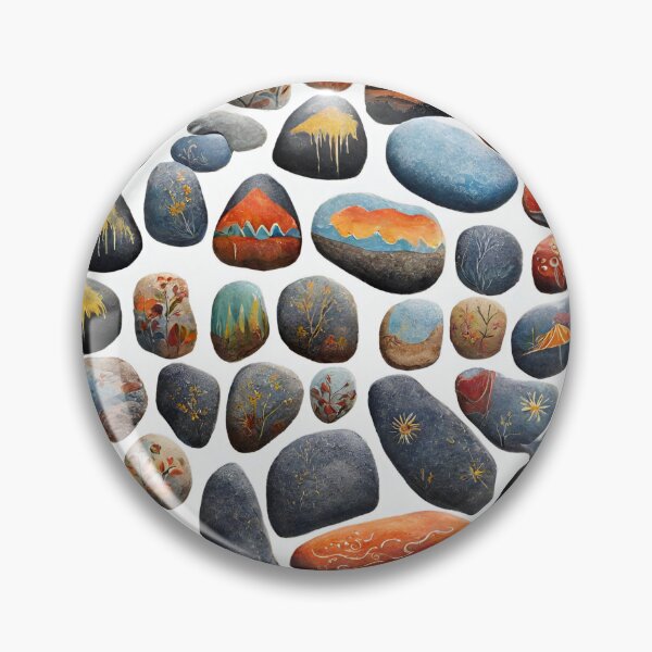 Item preview, Rocks painteds designed and sold by Tarfah-1996.