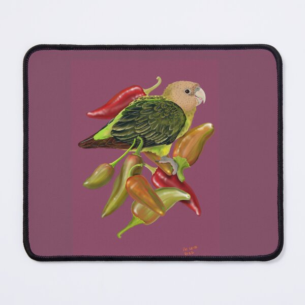 Item preview, Cape Parrot Chick and Fish Hot Peppers designed and sold by pjlatasdvm.