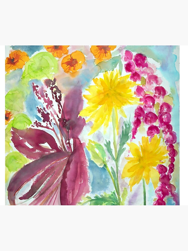 Thumbnail 5 of 5, Shower Curtain, Emil Noldes garden designed and sold by BirgitteB.