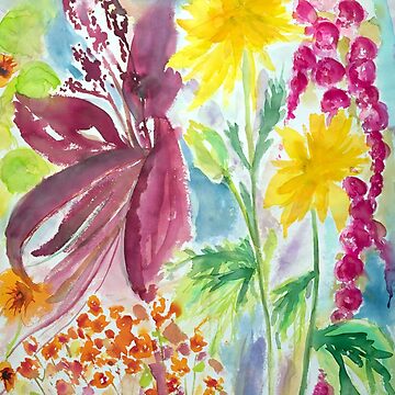 Artwork thumbnail, Emil Noldes garden by Birgitte Bjorholm