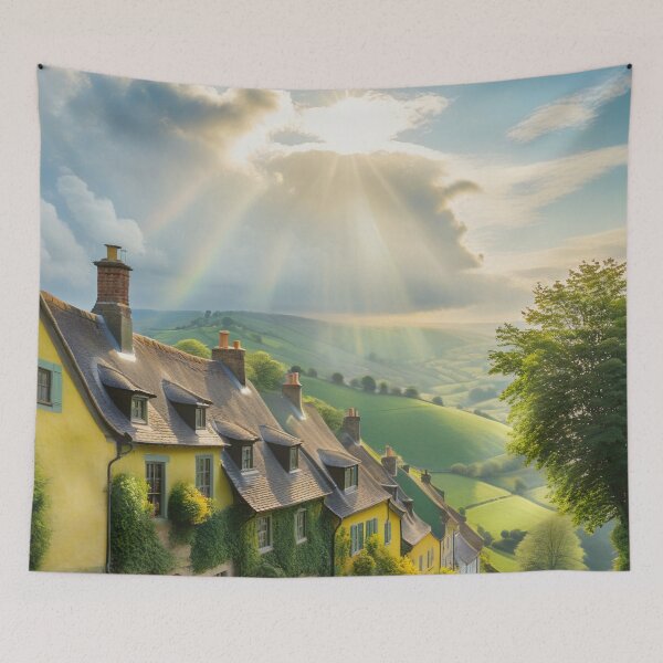 Item preview, Charming Vintage Countryside Stroll designed and sold by PanoramaPrints.