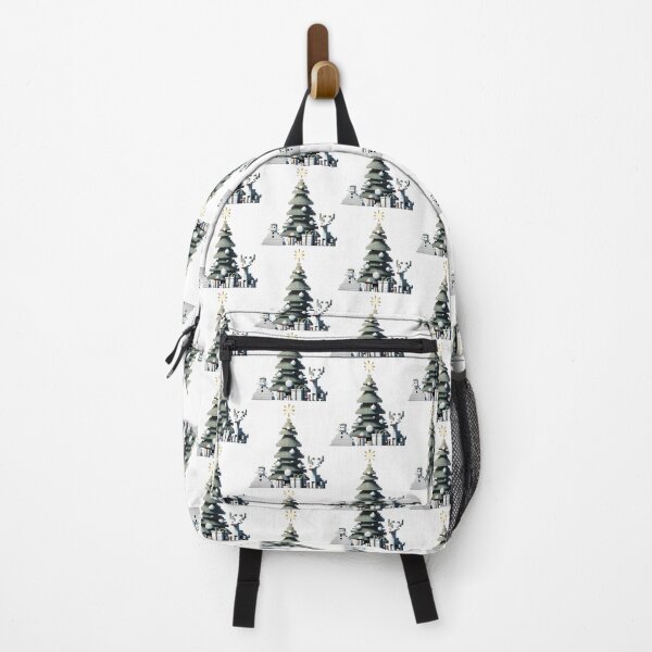 Item preview, Pixelated Winter Wonderland designed and sold by Feral Season.