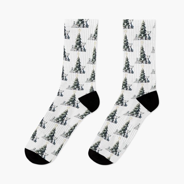 Item preview, Pixelated Winter Wonderland designed and sold by OblakShop.