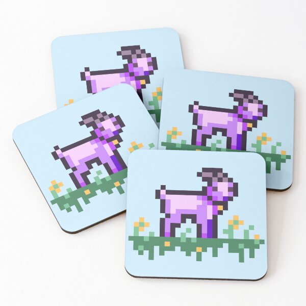 Item preview, It’s Just A Goat Pixel Art designed and sold by HeatherUnderground.