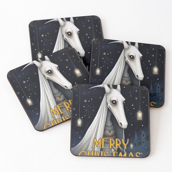 Item preview, Merry Mary Lwyd Christmas designed and sold by MetalSatyrShop.