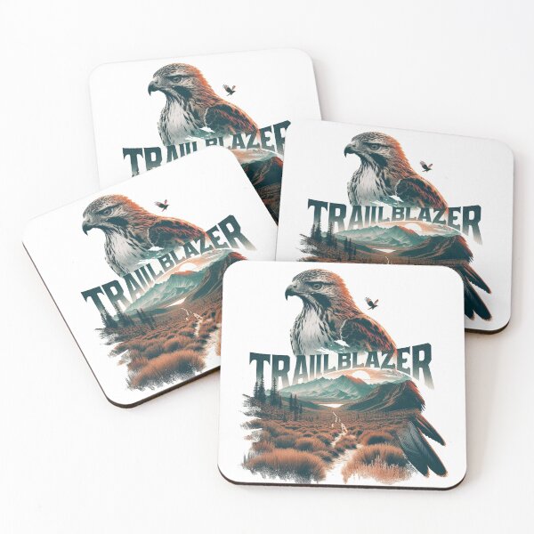 Item preview, Hawk Trailblazer Wild Desert Hunter Vision Art designed and sold by ProjectNoah.