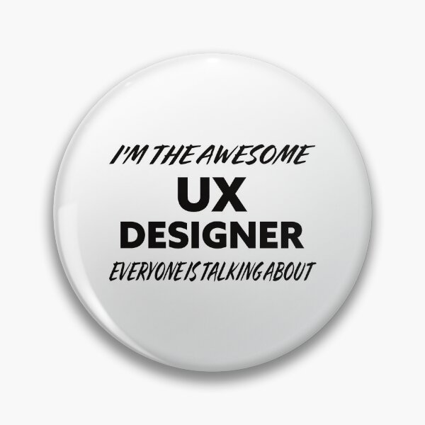 Item preview, I'm The Awesome UX Designer Everyone Is Talking About  designed and sold by teecraftstudios.