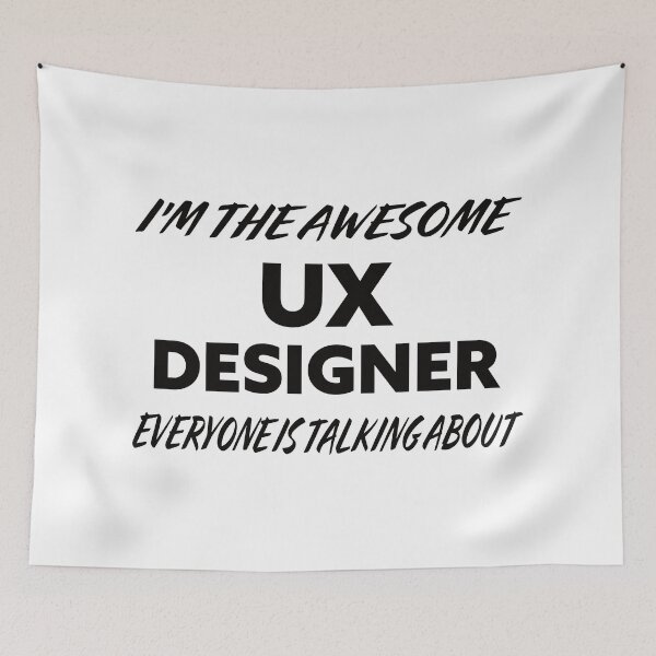 Item preview, I'm The Awesome UX Designer Everyone Is Talking About  designed and sold by teecraftstudios.