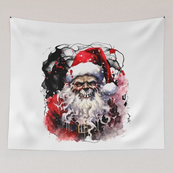 Item preview, Heavy Metal Santa Post Apocalyptic Xmas Zombie Santa Suit designed and sold by LastHighwayTees.