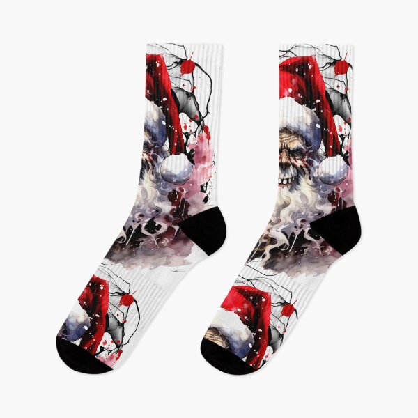 Item preview, Heavy Metal Santa Post Apocalyptic Xmas Zombie Santa Suit designed and sold by LastHighwayTees.