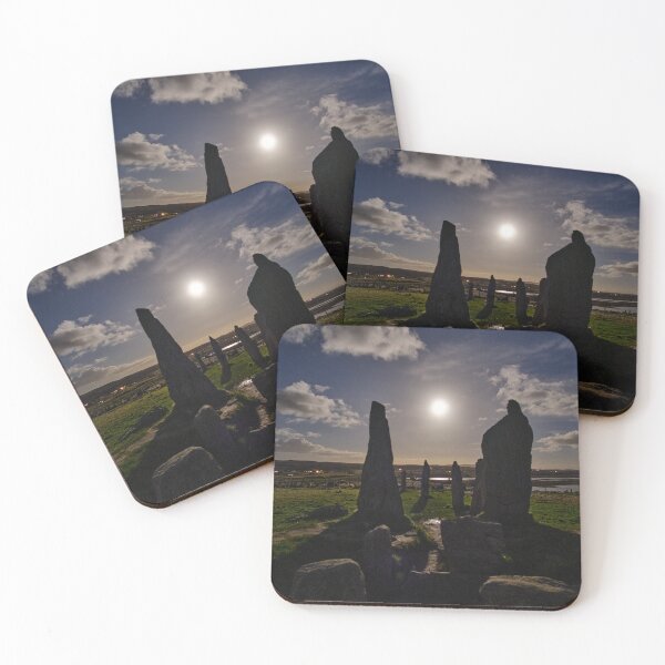 Item preview, Callanish Cairn and Moon designed and sold by fairyfreak.