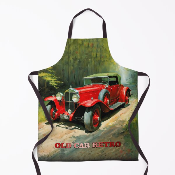 Artikelvorschau, ALTES AUTO RETRO, Cabriolet rot, CrisMor-Art entworfen und verkauft von CrisMor-Art.