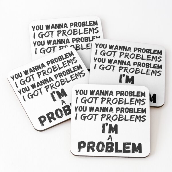 Item preview, I'm A Problem, A Lyrical Tribute designed and sold by RiffRaffGraffix.