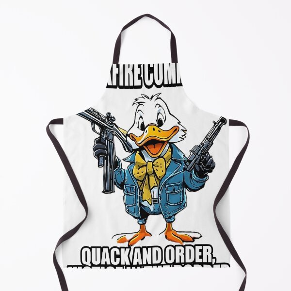 Item preview, Funny Duck Quackfire Commando designed and sold by KitonicTees.