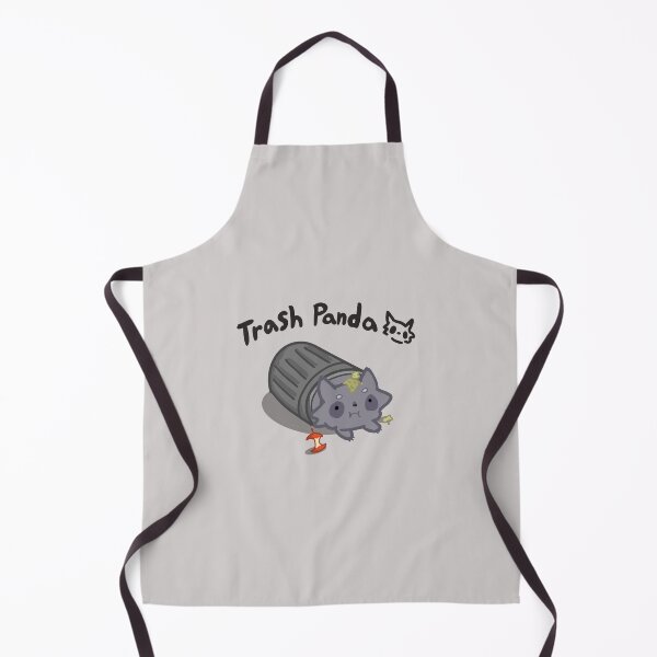 Item preview, Fat raccoon in a garbage can-text3 designed and sold by FlowMinnow.