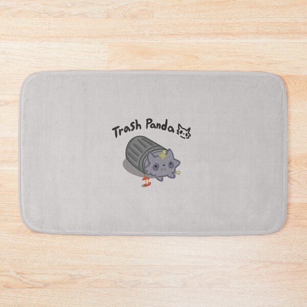 Item preview, Fat raccoon in a garbage can-text3 designed and sold by FlowMinnow.
