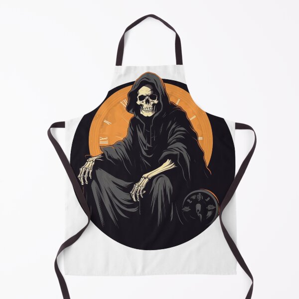 Item preview, "Eternal Countdown: Grim Reaper's Timeless Throne" designed and sold by hunaArtsitic.