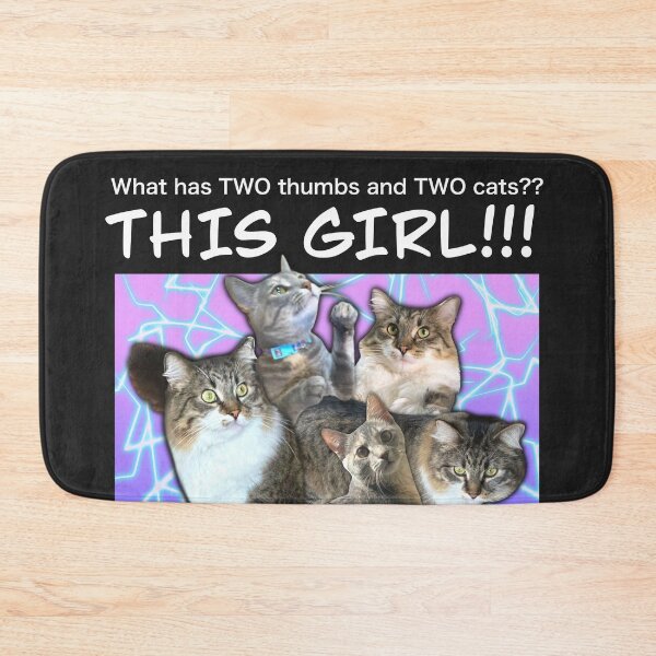 Item preview, Two Thumbs Two Cats designed and sold by jastinamor.