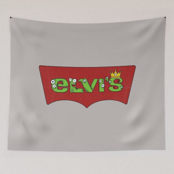 Item preview, Elvis the king of rock (from space) designed and sold by mrdelman.