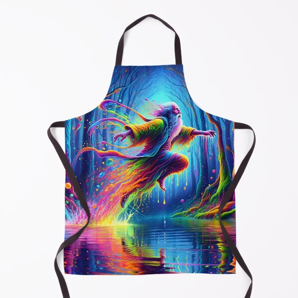 Item preview, Psychedelic Father Time Leap designed and sold by Matt's Artificial Nature.