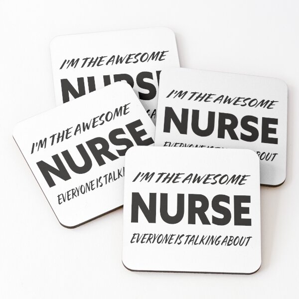 Item preview, I'm The Awesome NURSE Everyone Is Talking About  designed and sold by teecraftstudios.