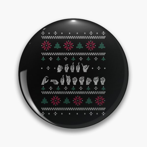 Item preview, Merry Christmas - ASL American Sign Language IX designed and sold by Lemon Pepper.