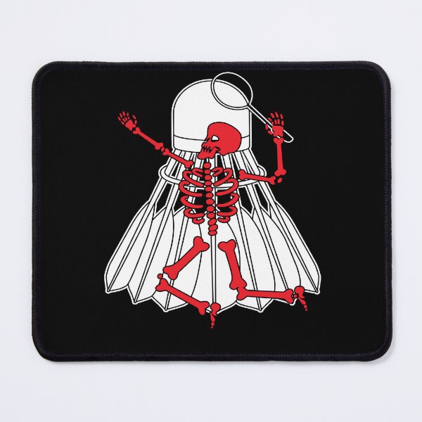 Item preview, Funny Badminton Skeleton Shuttlecock, Cool Badminton For Men Women Shuttlecock Sports Team Player, Funny trainer, Badminton Lover designed and sold by behindthefacts.