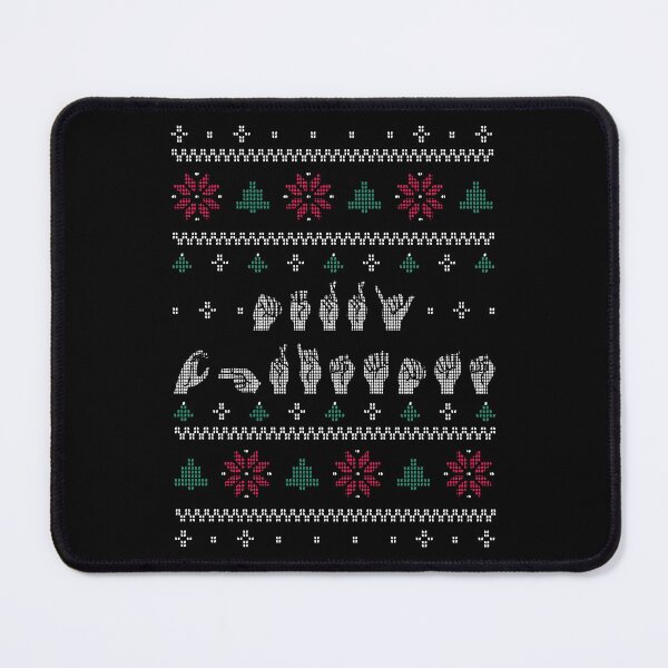 Item preview, Merry Christmas - ASL American Sign Language IX designed and sold by Lemon Pepper.
