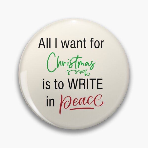 Item preview, Christmas Writer - Peace designed and sold by HolidayWriter.