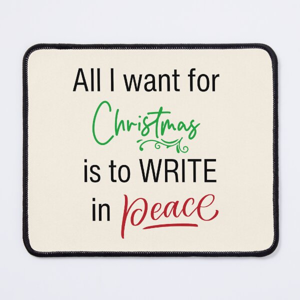 Item preview, Christmas Writer - Peace designed and sold by HolidayWriter.