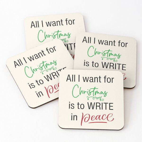 Item preview, Christmas Writer - Peace designed and sold by HolidayWriter.