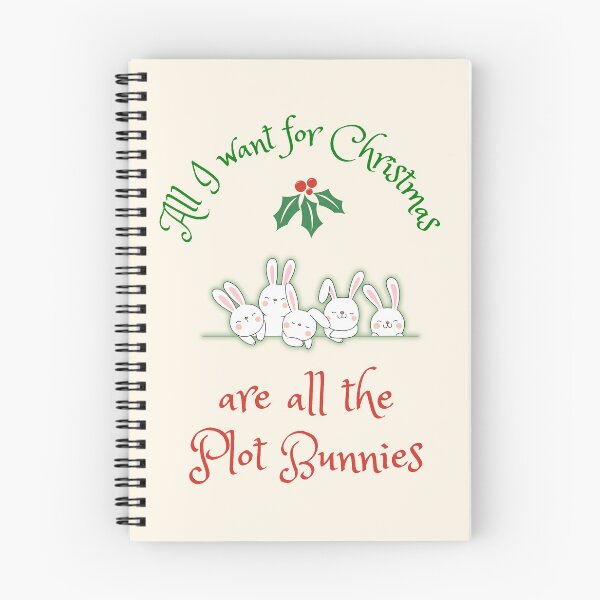 Item preview, Plot Bunny Christmas designed and sold by HolidayWriter.