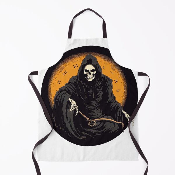 Item preview, "Temporal Sovereignty: The Grim Reaper's Hourglass" designed and sold by hunaArtsitic.