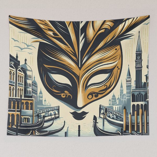 Item preview, Venetian mask designed and sold by TaevasDesign.