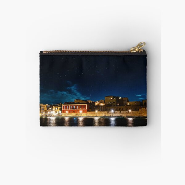 Item preview, Old harbour Chania Crete at night with stars!! designed and sold by Tasos Karamalakis.