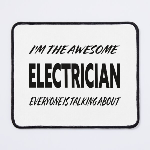 Item preview, I'm The Awesome ELECTRICIAN Everyone Is Talking About designed and sold by teecraftstudios.
