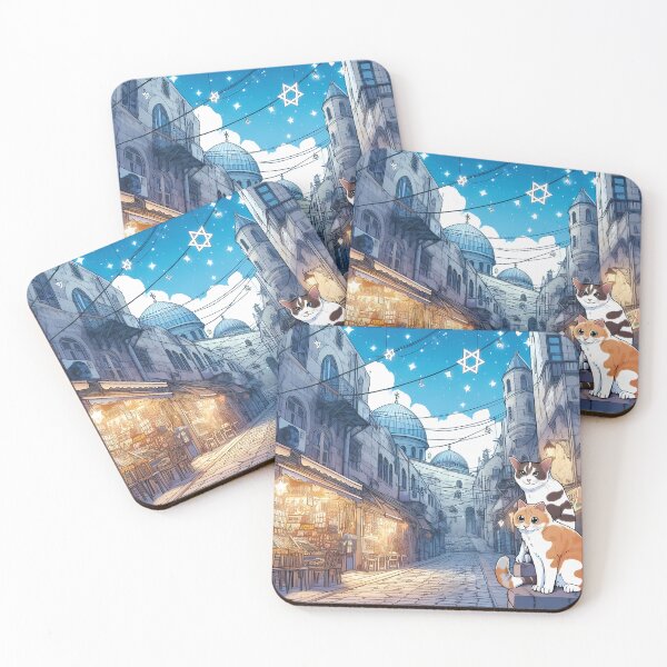 Item preview, Jerusalem Cats designed and sold by ofanaim.