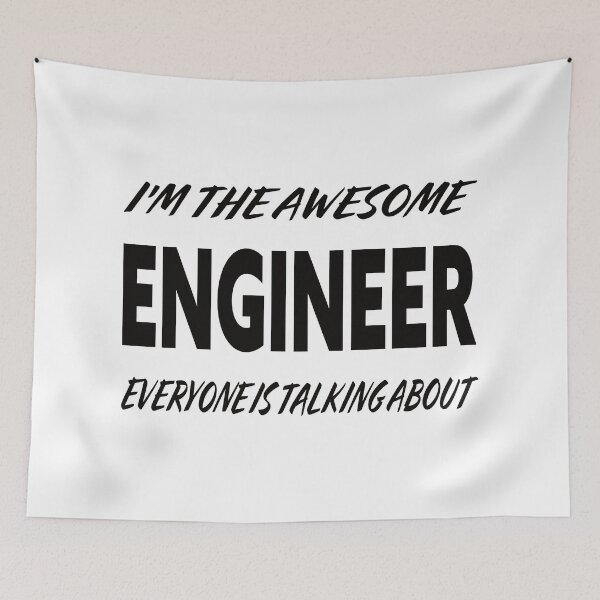 Item preview, I'm The Awesome ENGINEER Everyone Is Talking About  designed and sold by teecraftstudios.