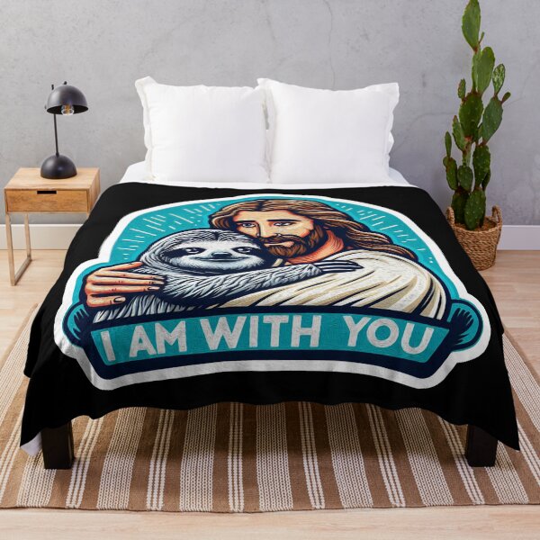 Item preview, I Am With You Jesus Christ and Sloth designed and sold by plushism.