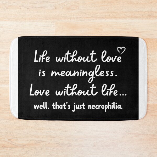 Item preview, Life Without Love, Love Without Life designed and sold by PixiesPlace.