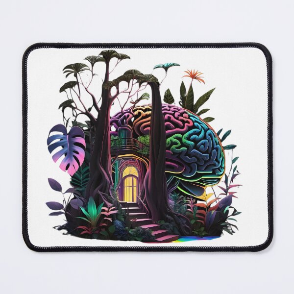 Item preview, Welcome to my jungle brain I designed and sold by Raphael Egel.
